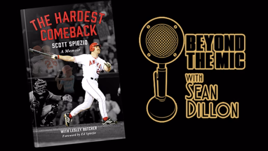 Scott Spiezio Book Cover / Beyond the Mic Logo