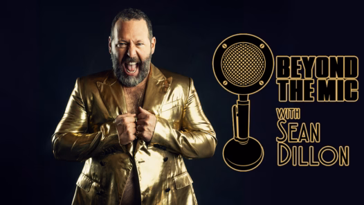 Bert Kreischer Photo / Beyond the Mic Logo